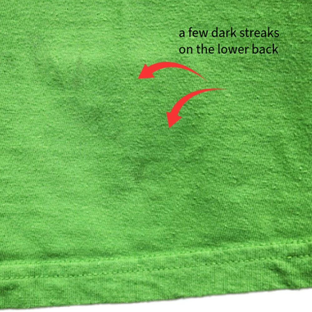 Y2K Vintage Bright Green Zoo York T-Shirt in Large - Picture 9 of 10